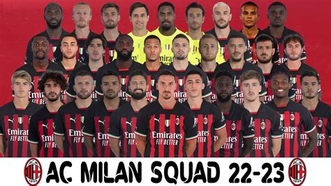 ac milan roster